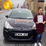 driving lessons or intensive driving course in Nelson or Burnley